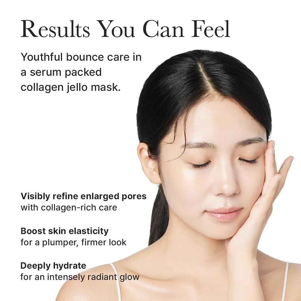 Red Collagen Jello Hydrogel Mask Masca de fata 25 gr