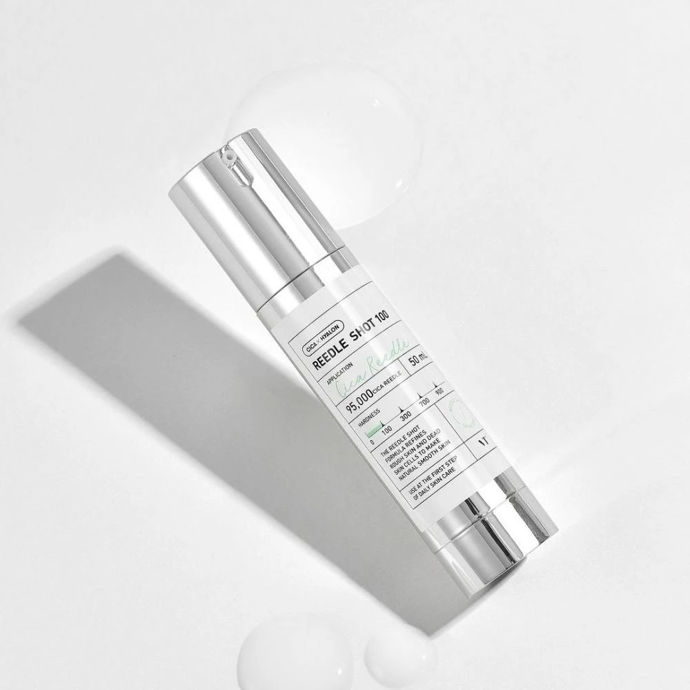 VT Cosmetics Reedle Shot 100 – Ser de Față cu Tehnologia Cica Reedle, 50 ml | K-beauty