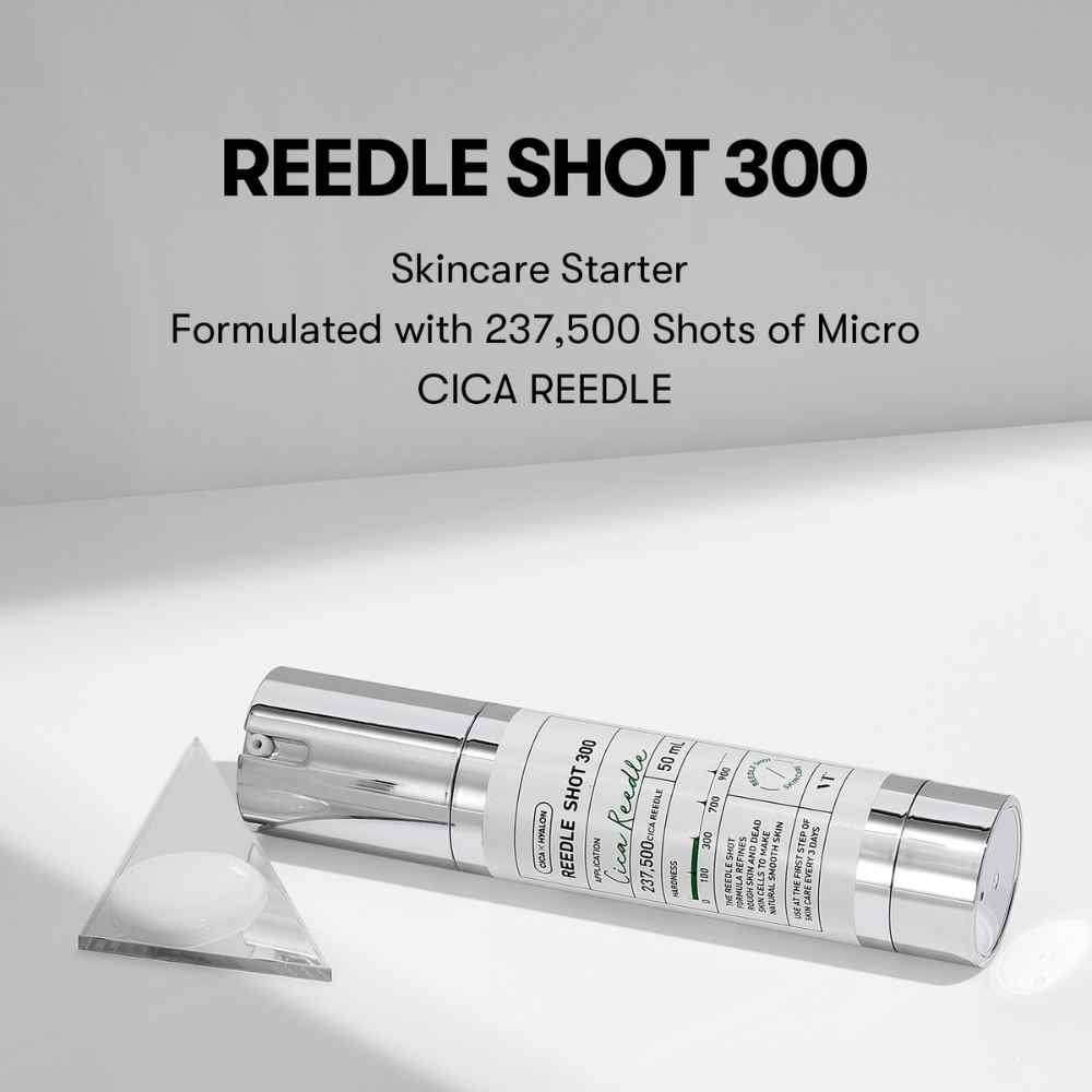 VT Cosmetics Reedle Shot 300 – Ser de Față cu Tehnologia Cica-Reedle, 50 ml | K-beauty