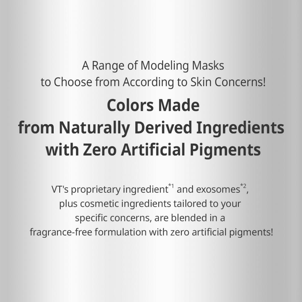 VT COSMETICS Reedle Shot Ex Cica Modeling Pack Masca de fata cu exozomi - calmare si hidratare, 25 gr