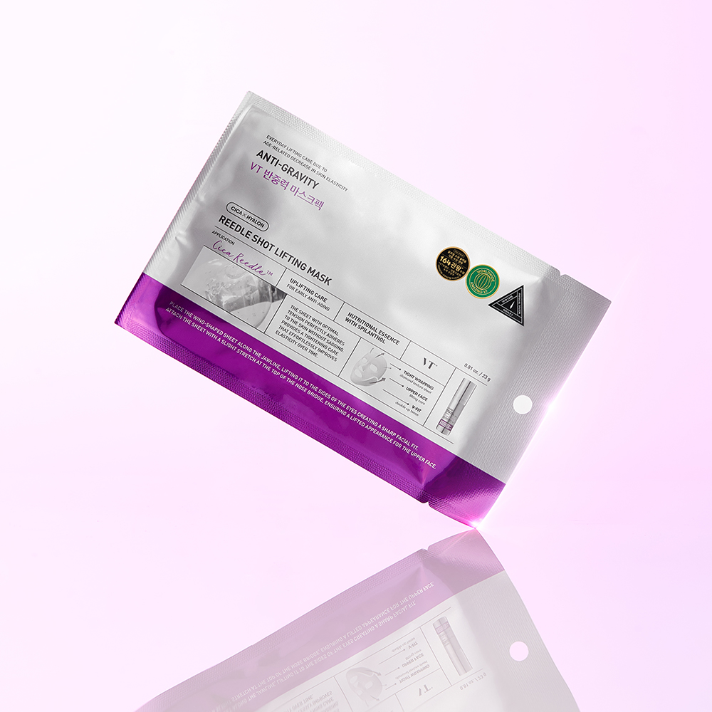 VT COSMETICS Reedle Shot Lifting Sheet Mask masca de fata - fermitate si hidratare, 23 gr