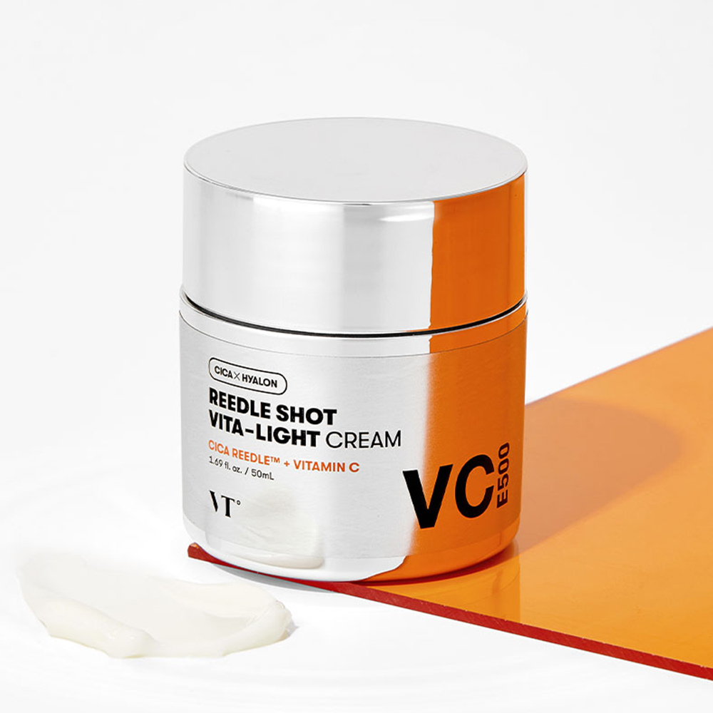 VT Cosmetics Reedle Shot Vita-Light Cream – Cremă de Față, 50 ml | Strălucire și Revitalizare