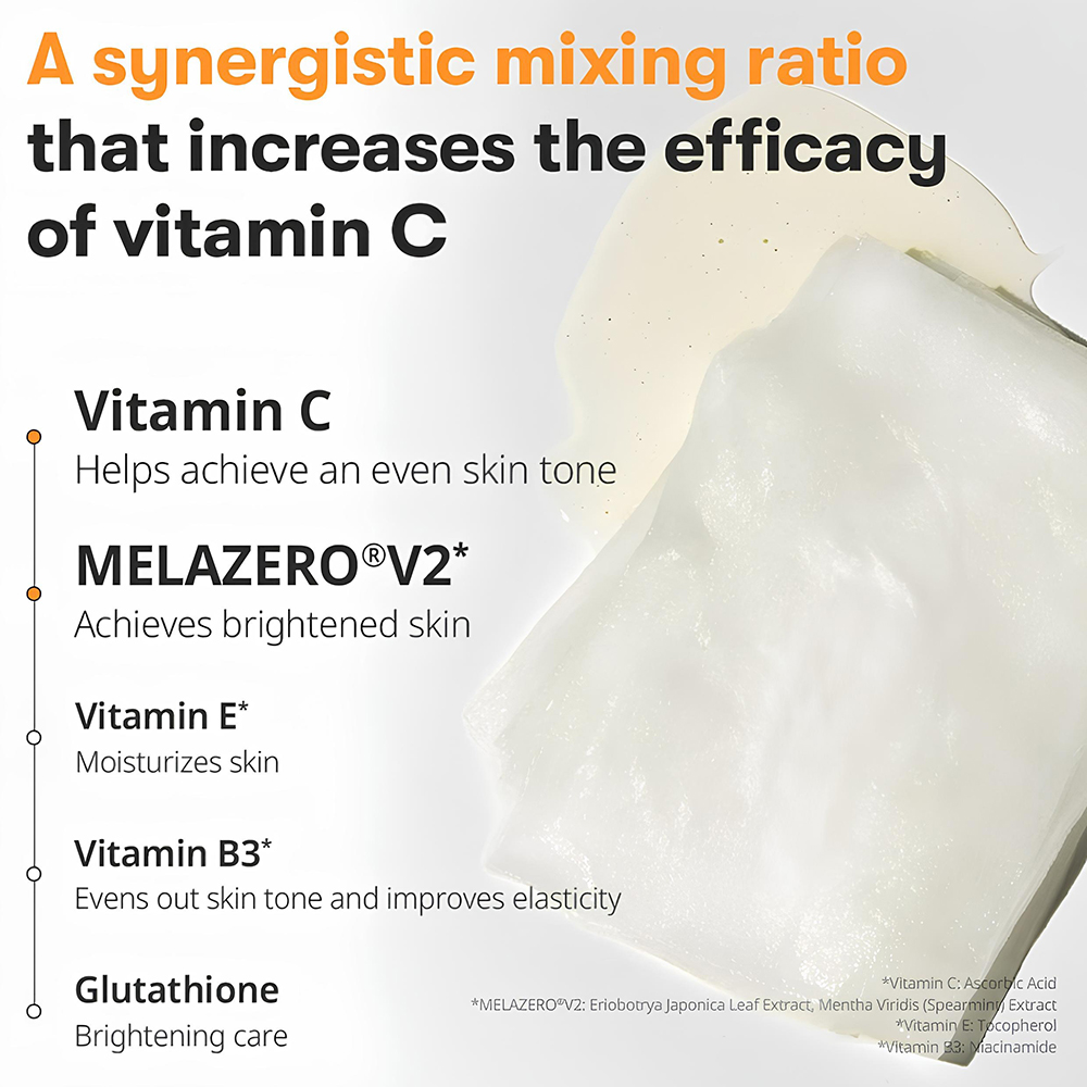 VT COSMETICS Reedle Shot Vita-Light Mask masti de fata - luminozitate si hidratare, 30 buc