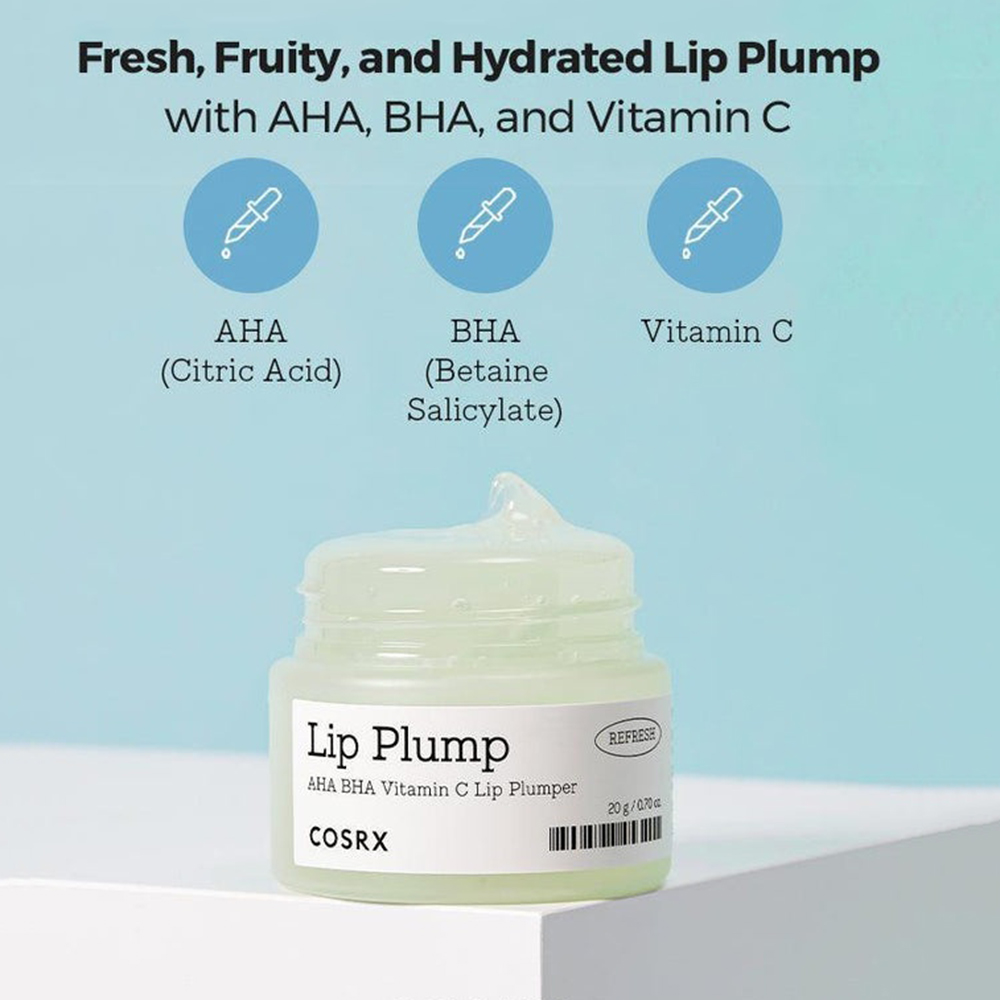 Refresh AHA BHA Vitamin C Lip Plump Balsam de buze volumizant