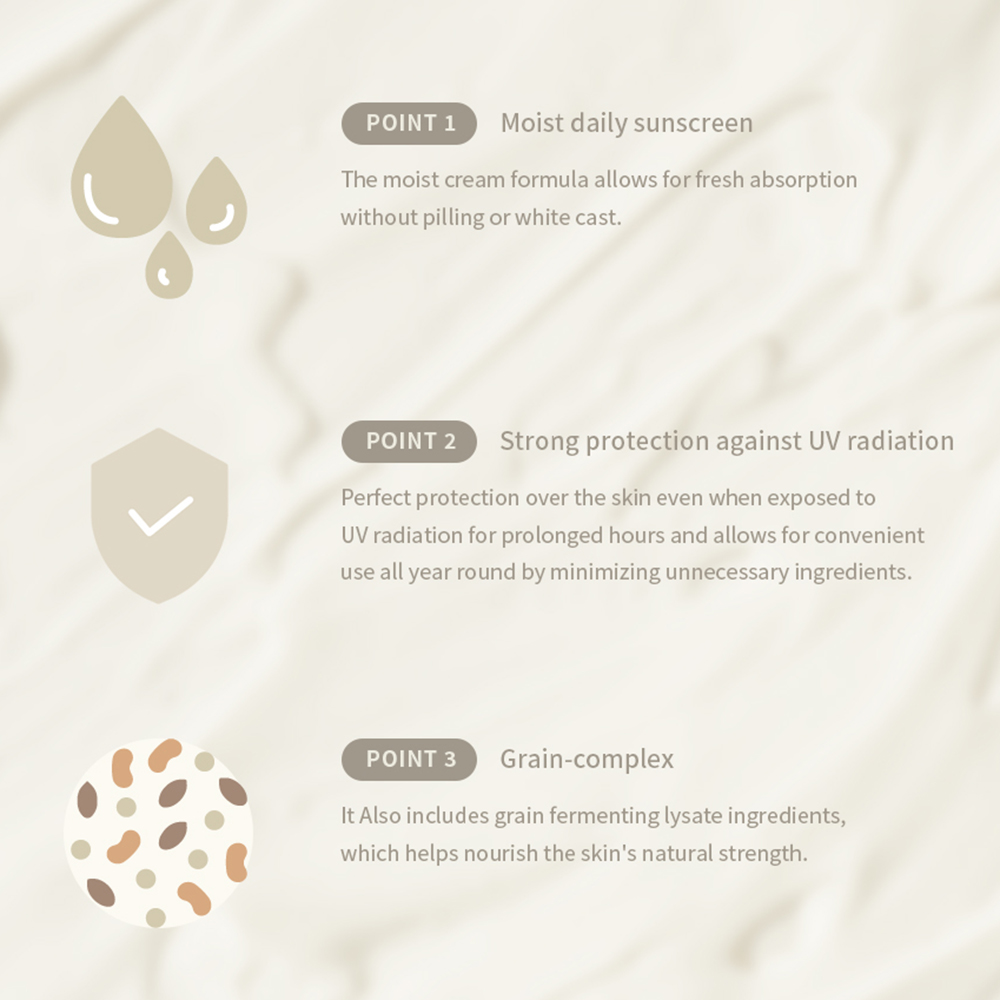 BEAUTY OF JOSEON Relief Sun Crema de fata cu protectie solara SPF 50 Extract Orez si Probiotice - Hidratare si Protectie UV, 50 ml