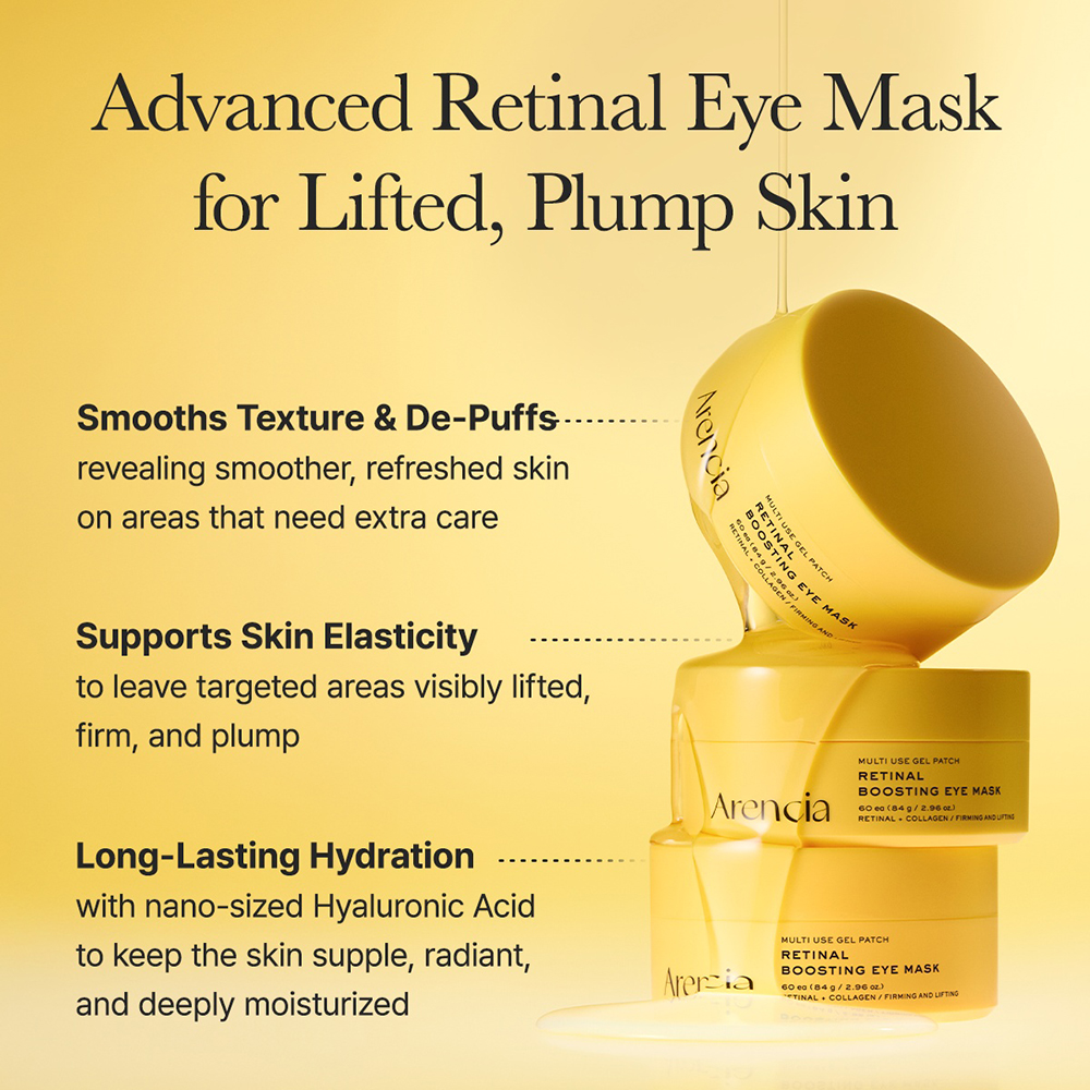 Retinal Boosting Eye Mask Benzi pentru ochi 60 buc