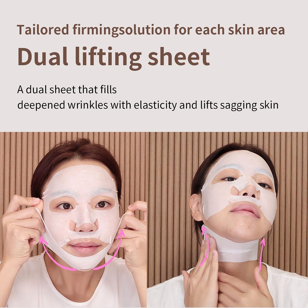 MEDIHEAL Retinol Collagen Ampoule Lifting Sheet Mask - masca de fata tip servetel formulata cu retinol si colagen, care contribuie la hidratarea pielii si la imbunatatirea aspectului ridurilor - 30 ml