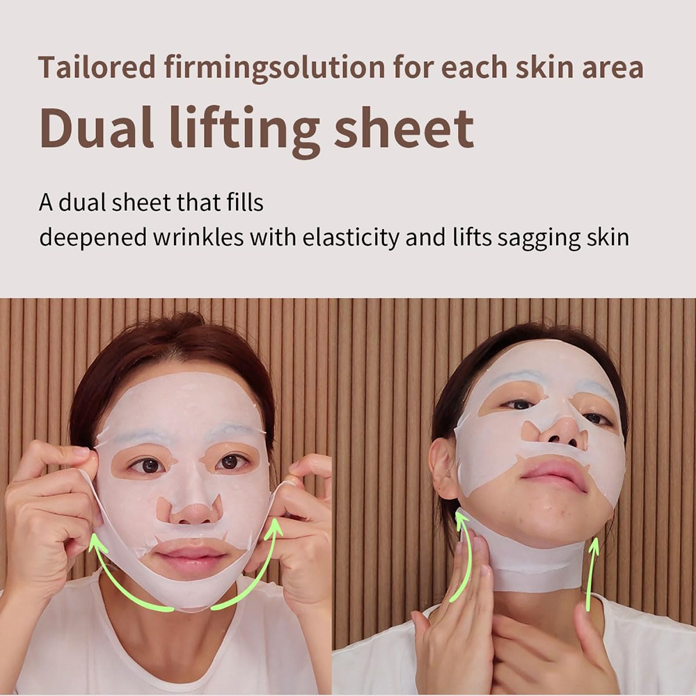 MEDIHEAL Retinol Collagen Cream Lifting Sheet Mask - masca de fata tip servetel formulata cu retinol si colagen hidrolizat, care contribuie la imbunatatirea aspectului fermitatii pielii si la netezirea ridurilor - 30 ml