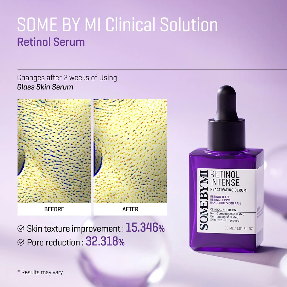 SOME BY MI Retinol Intense Reactivating Serum ser de fata - fermitate si luminozitate si hidratare, 30 ml