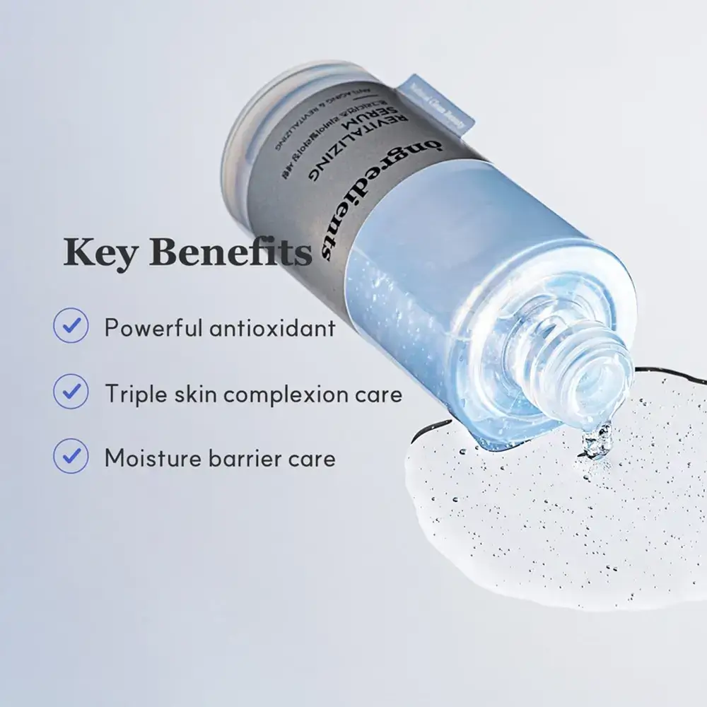 ONGREDIENTS Revitalizing Serum Ser pentru fata - Hidratare intensa si efect antioxidant, 50 ml