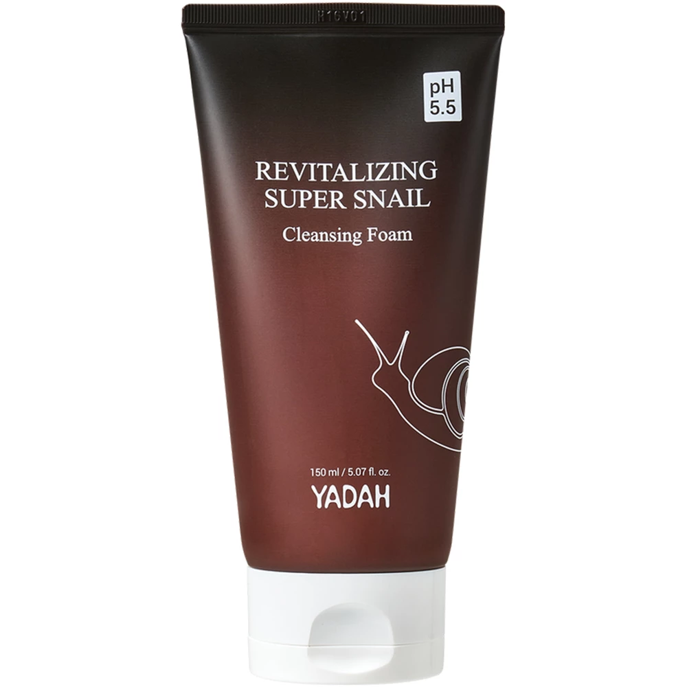 YADAH Revitalizing Super Snail Spuma de Curatare - Hidratare si Elasticitate cu Extract de Melc, 150 ml