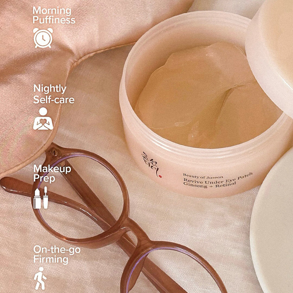 Revive Under Eye Patch Ginseng + Retinal Benzi pentru ochi 60 buc