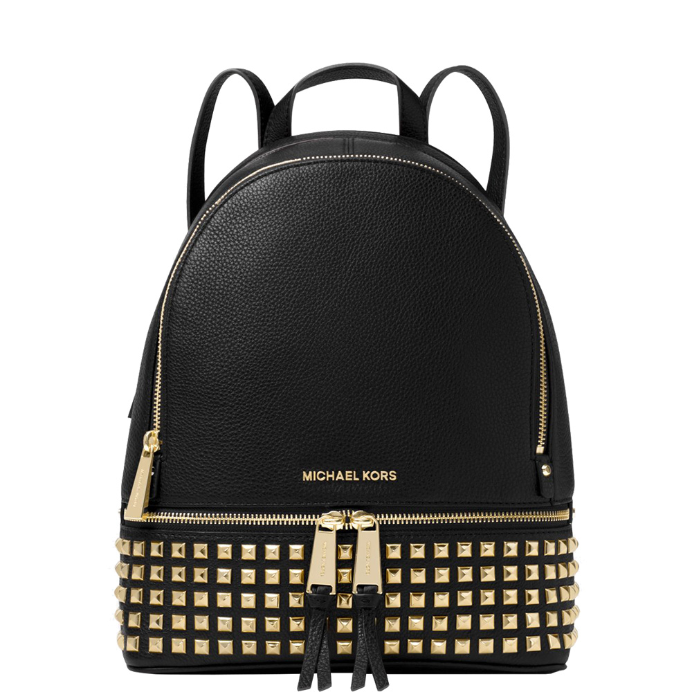 Rhea Medium Studded Leather Backpack
