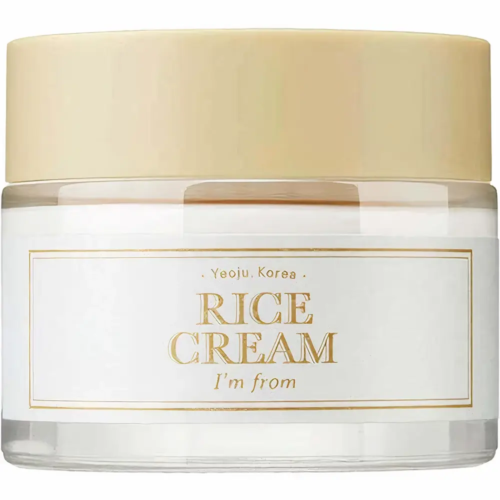 I'm From Rice Cream Crema pentru fata Iluminatoare - Cu Ceramida din Tarate de Orez pentru Hidratare si Stralucire, 50 gr