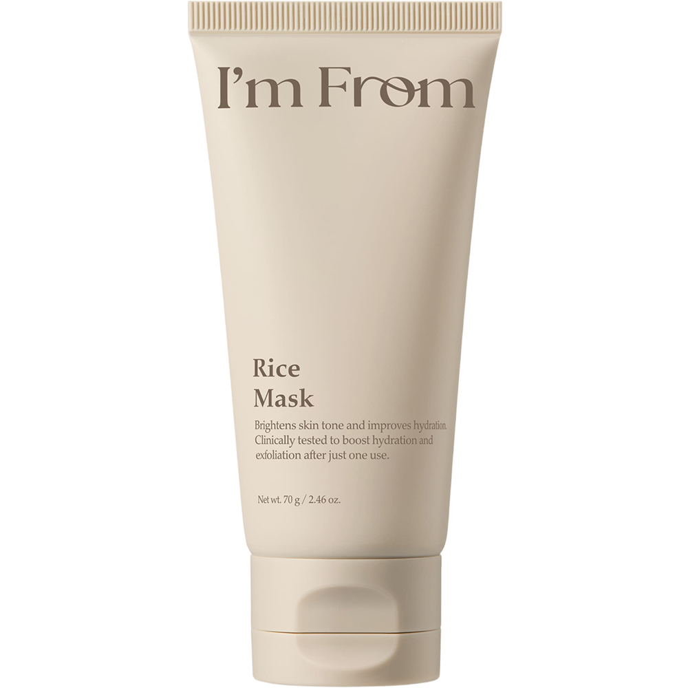 I'M FROM Rice Mask 70 gr - Masca de fata formulata cu orez Yeoju, care contribuie la indepartarea celulelor moarte si la mentinerea hidratarii pielii