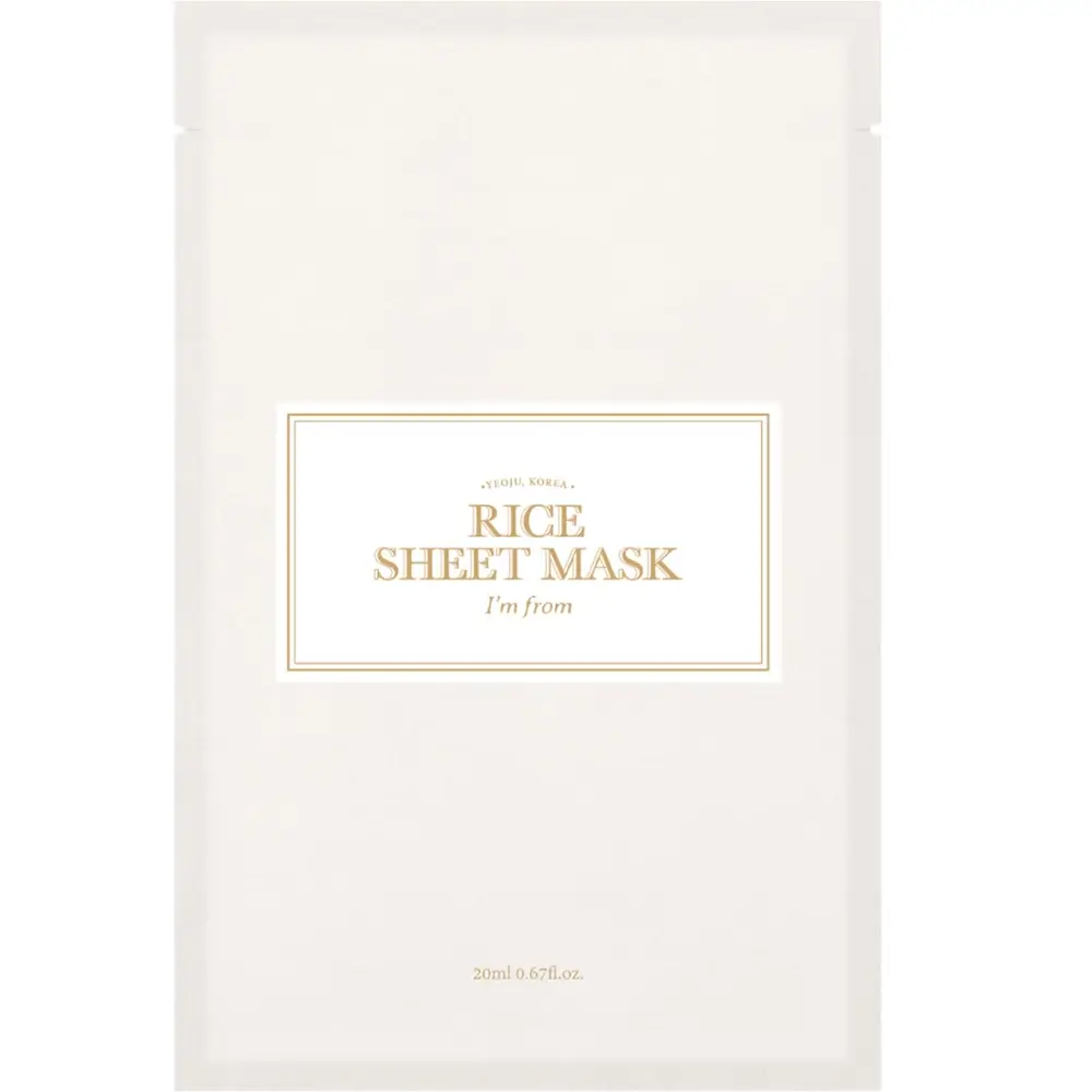 I'm From Rice Sheet Mask Masca de fata Goami - Hidratare intensa si Luminozitate naturala, 20 ml