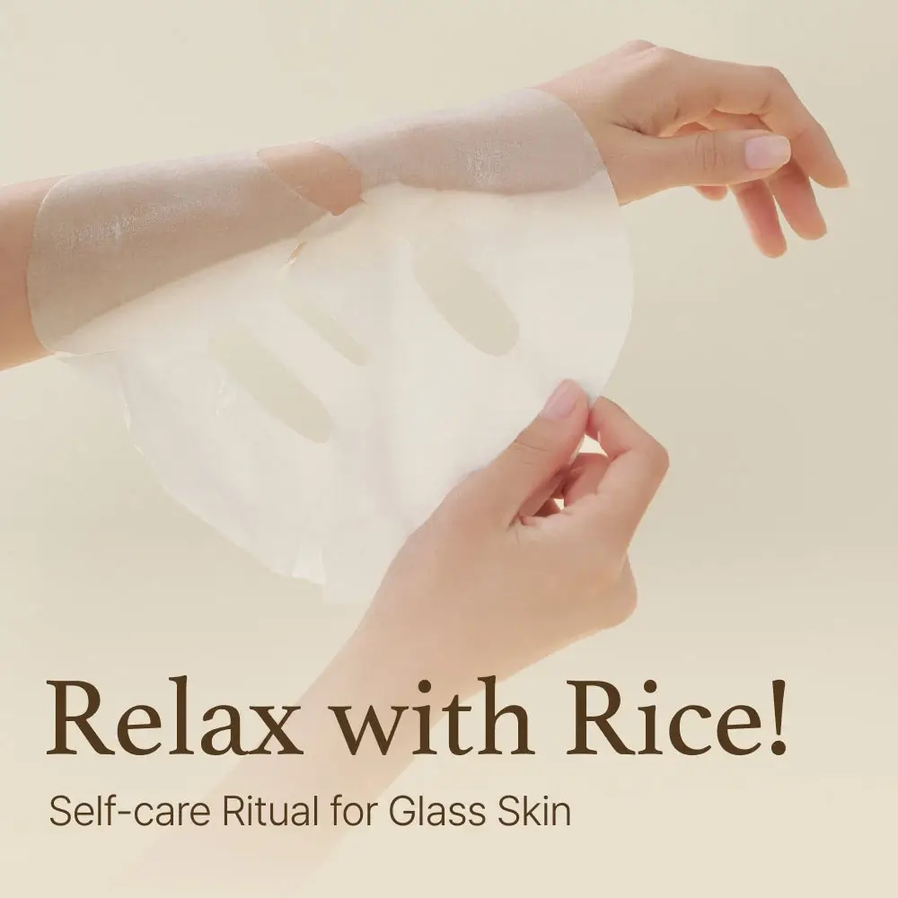 I'm From Rice Sheet Mask Masca de fata Goami - Hidratare intensa si Luminozitate naturala, 20 ml