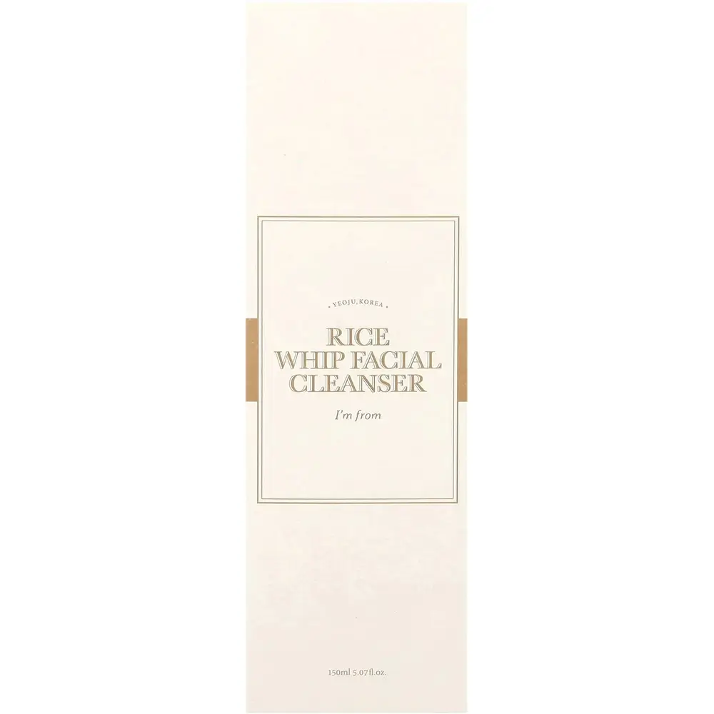I'm From Rice Whip Crema de Curatare Iluminatoare - Exfoliere Delicata si Hidratare pentru Ten Luminos, 150 ml