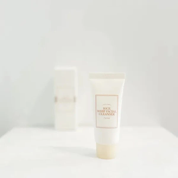 I'm From Rice Whip Crema de Curatare pentru Fata Mini - Curatare delicata si hidratare pentru stralucire, 30 ml