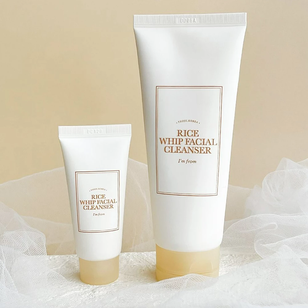 I'm From Rice Whip Crema de Curatare pentru Fata Mini - Curatare delicata si hidratare pentru stralucire, 30 ml
