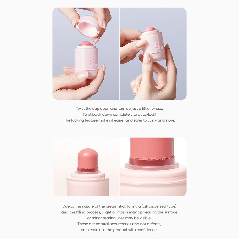 Romantic Blush Lip and Cheek Nuantator pentru buze 12 Peach Mousse 3.7 gr