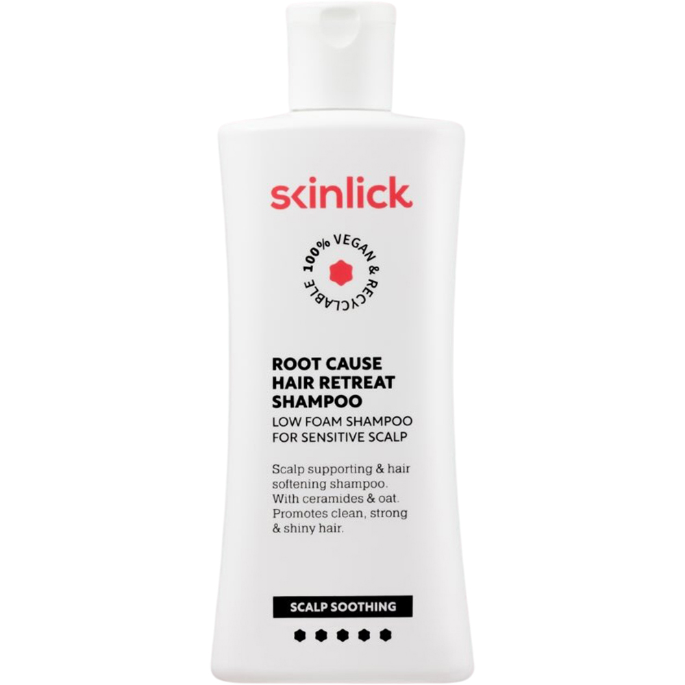 SKINLICK Root Cause Hair Retreat - sampon formulat cu ceramide si fermenti probiotici, care contribuie la mentinerea echilibrului intre curatare si nutritie si la mentinerea netezirii parului - 250 ml