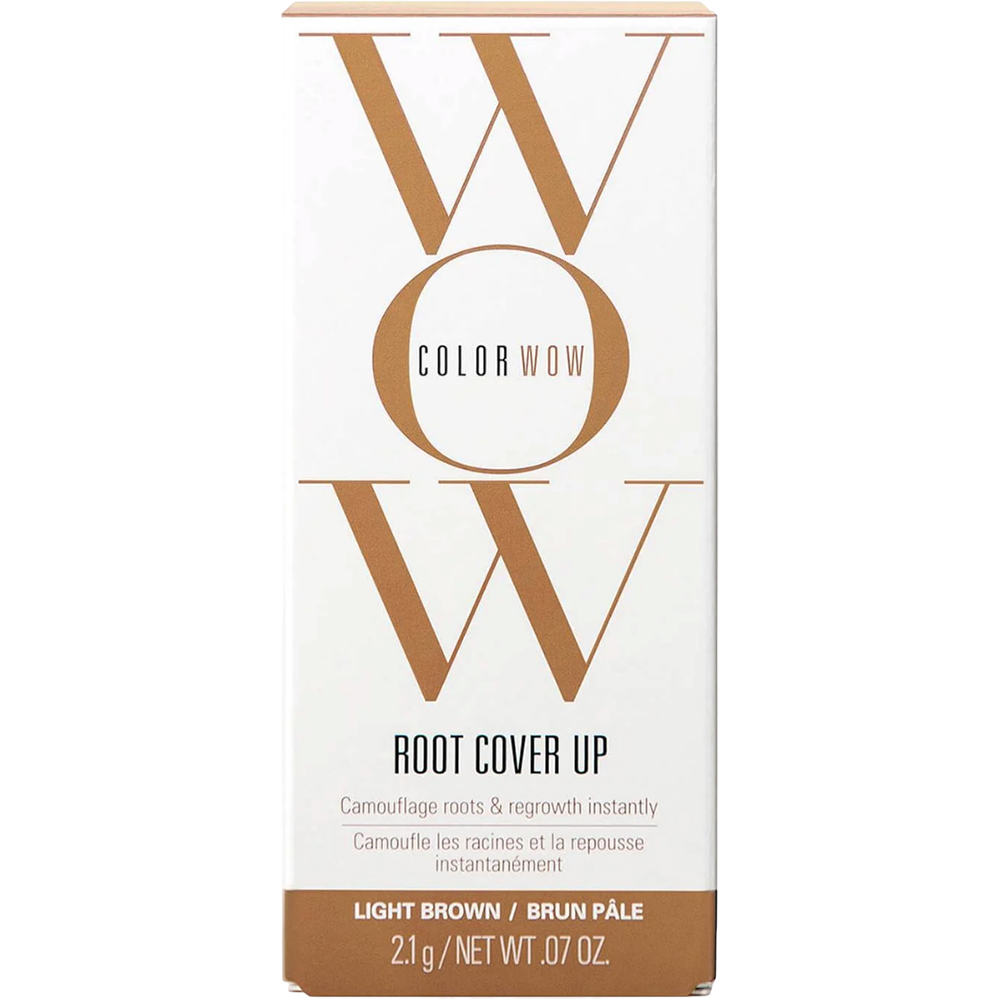 Color Wow Root Cover Up – Pudră pentru Păr Light Brown , Castaniu, 2.1 gr | Camuflare Rădăcini și Aspect Natural