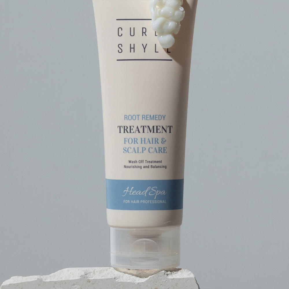 CURLY SHYLL Root Remedy Masca pentru scalp si par Fortifianta - Anticadere si Hidratare intensa, 250 ml