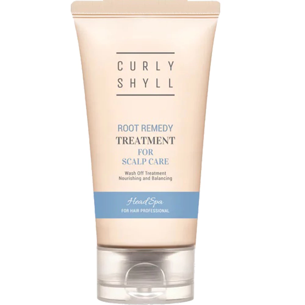 CURLY SHYLL Root Remedy Masca pentru scalp si par Revitalizare & Anticadere - Fortifica Radacina si Previne Matreata, 40 ml