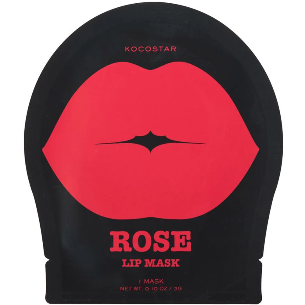 KOCOSTAR Rose Masca de buze Rose - Hidratare si Stralucire cu Apa de Trandafiri, 1 buc