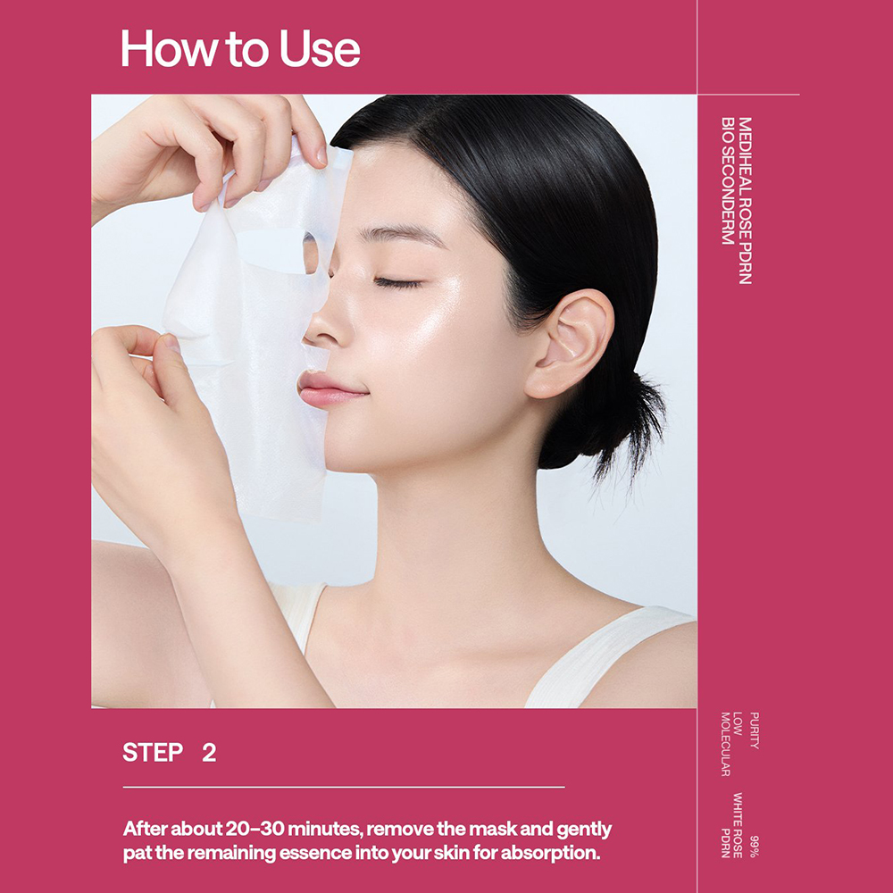 Rose PDRN Bio Seconderm Mask Lifting Masca de fata 25 ml