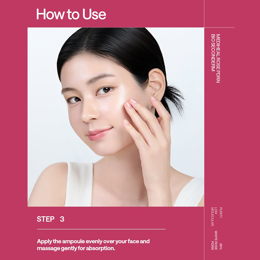 Rose PDRN Bio Seconderm Mask Lifting Masca de fata 25 ml