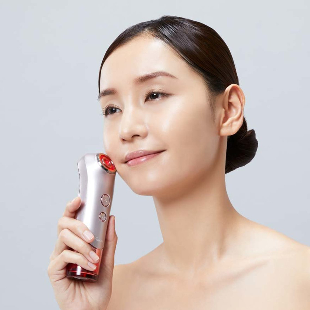 S10 RF Beaute Bloom Dispozitiv de tratament facial Rosu