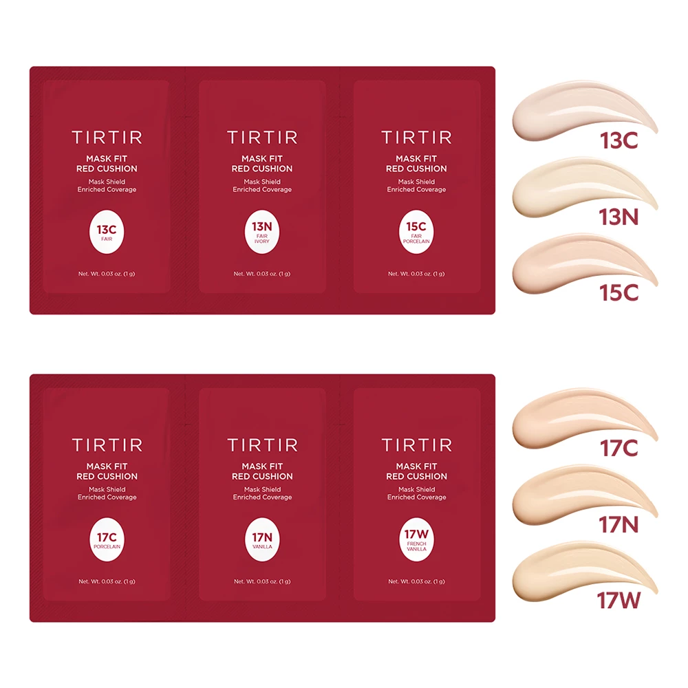 Mask Fit Red Cushion kit 6 culori 13C- 17W