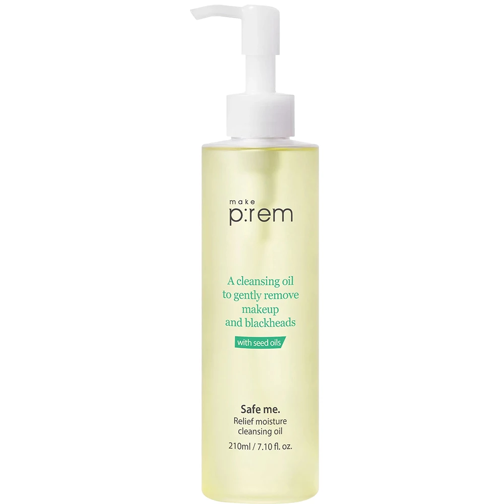 MAKE P:REM Safe Me. Relief Ulei de curatare hidratant 210 ml - curatare delicata si hidratare intensa cu uleiuri naturale, 210 ml