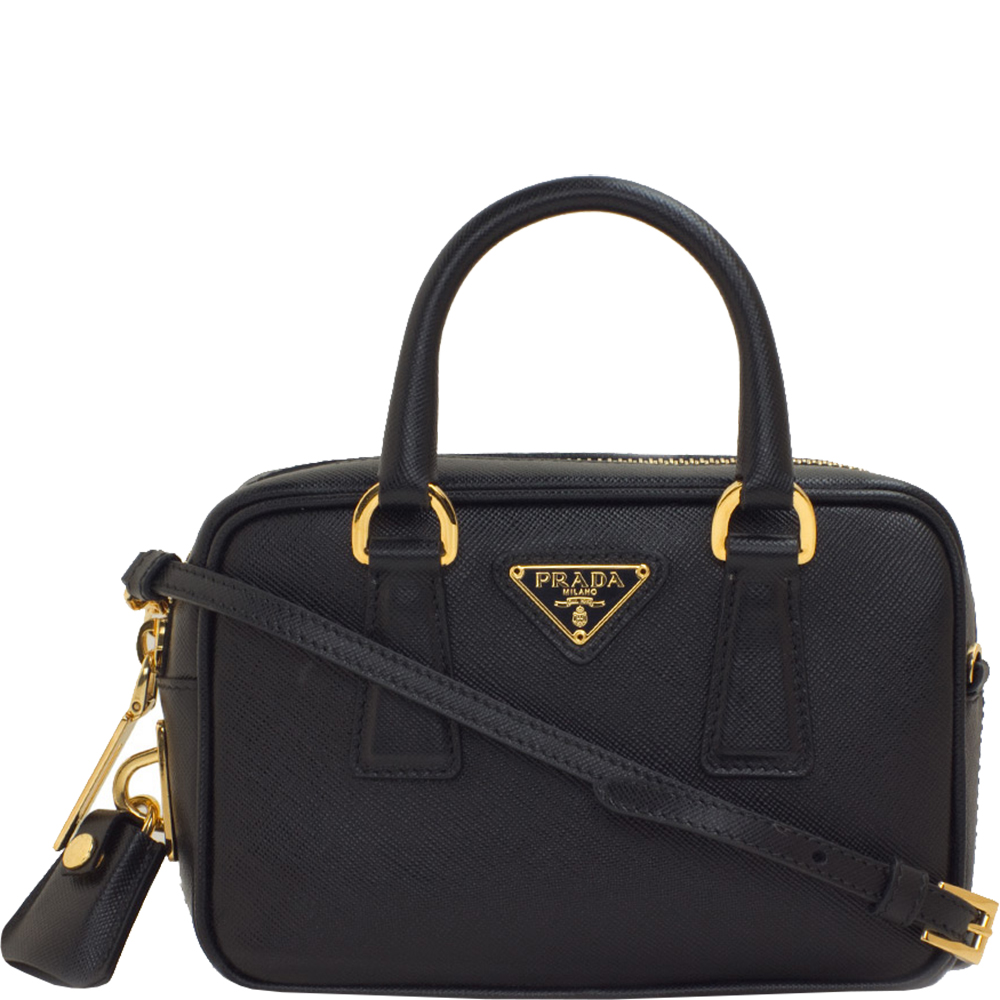 To Nine Foresee to add Genti Genti de mana PRADA Saffiano Lux Handbag - Sole - Beauty & Style