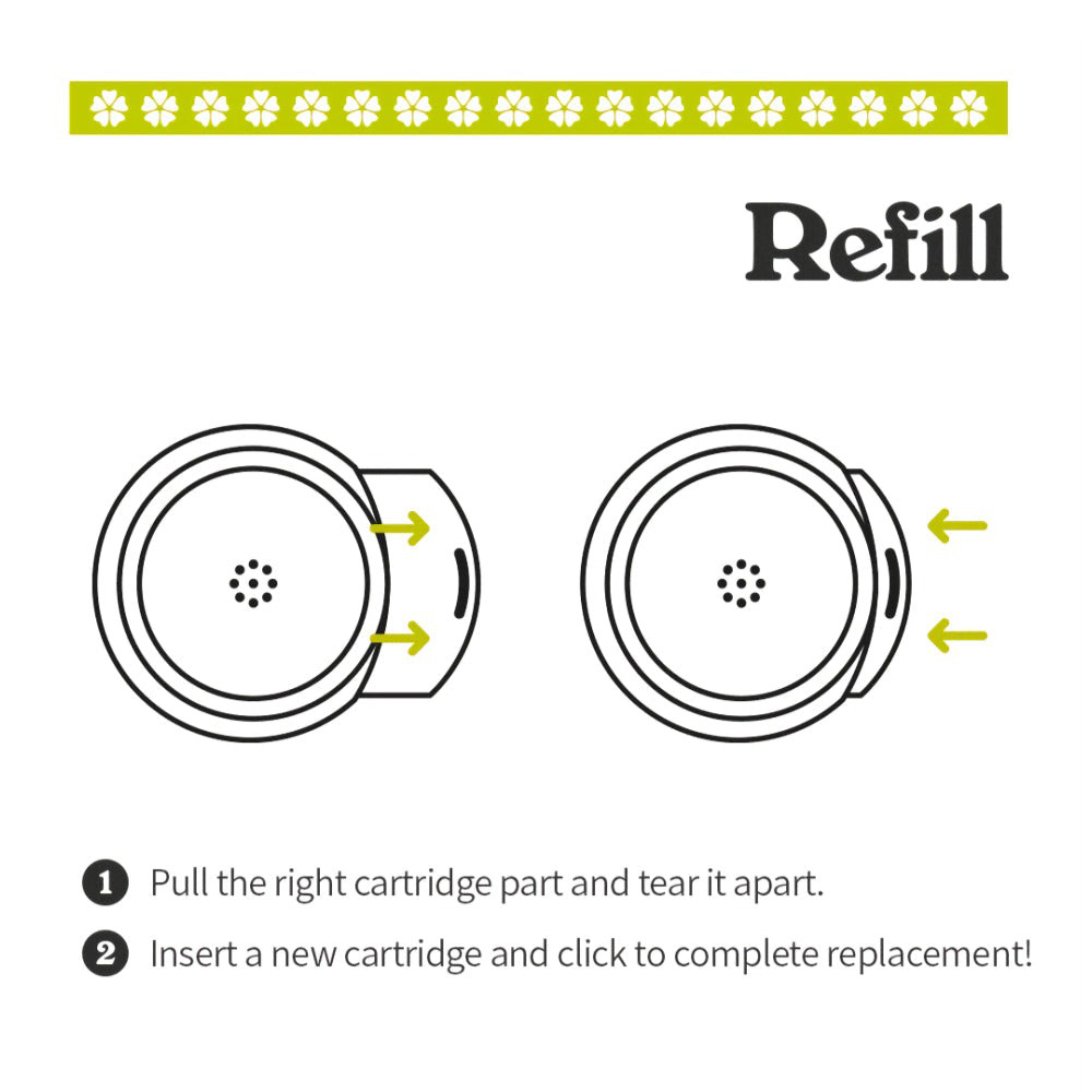 UNLEASHIA Satin Wear Healthy-Green Cushion Re-Feel rezerva 46N Burnt Umber - hidratare si uniformizare, 15 gr