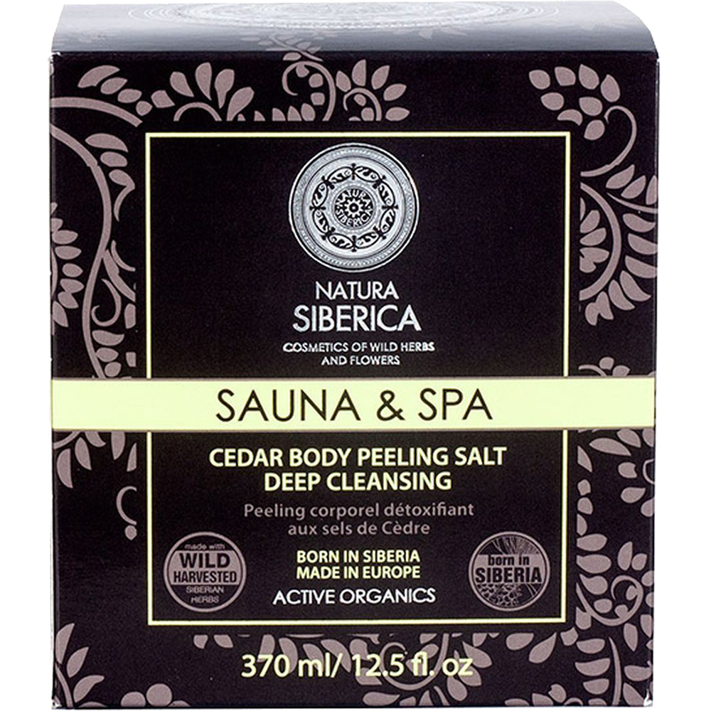 Sauna & Spa Sare exfolianta cu cedru pentru corp Femei 370 ml