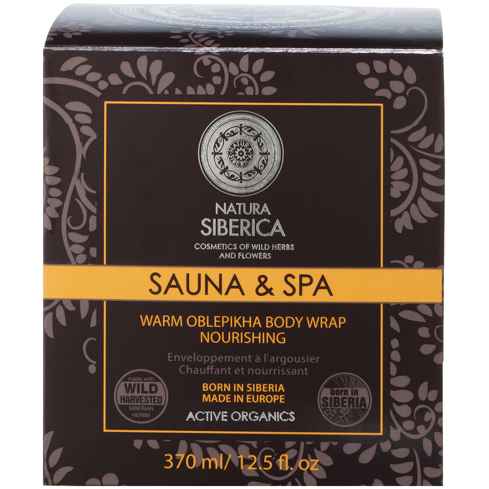 Sauna & Spa Crema de corp cu catina pentru impachetari Femei 370 ml
