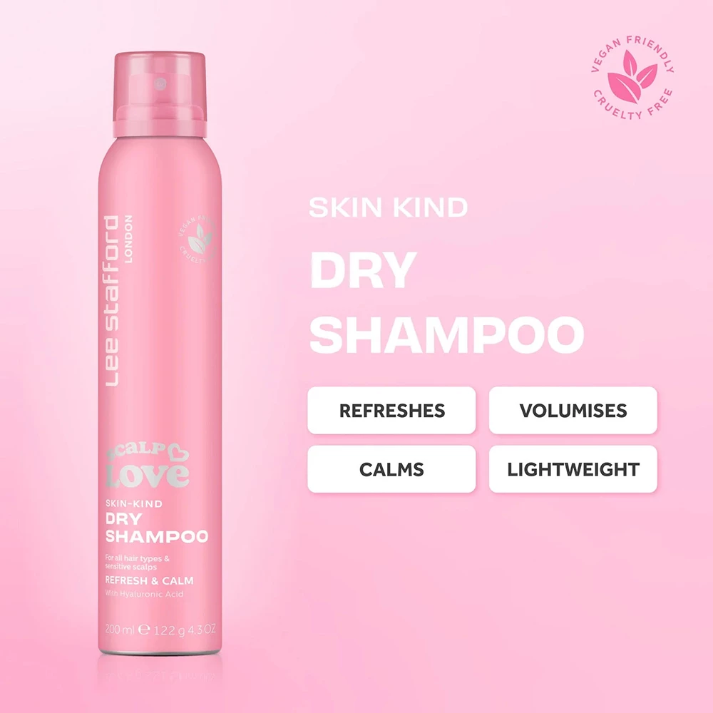 Lee Stafford Scalp Love Sampon Uscat Revigorant - Improspatare si Volum pentru Scalp Sensibil, 200 ml