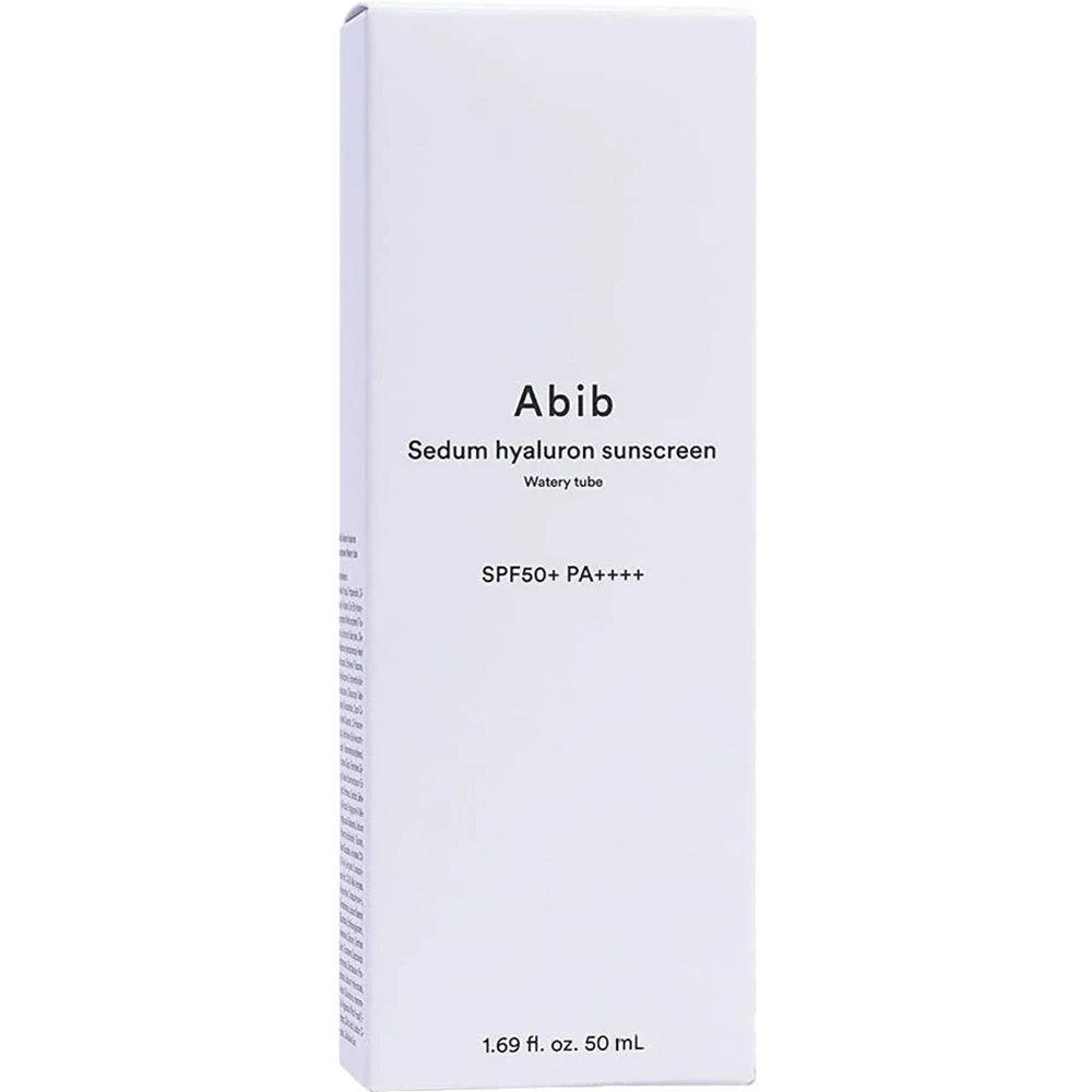 ABIB Sedum Hyaluron Sunscreen Watery Tube Crema de fata - protectie si hidratare, 50 ml