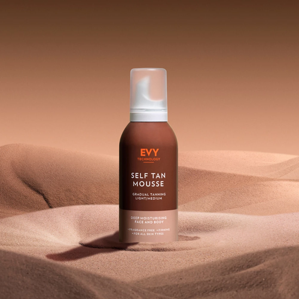 EVY Self Tan Spumă autobronzantă Light/Medium 150 ml – Bronz natural și uniform pentru toate tipurile de piele