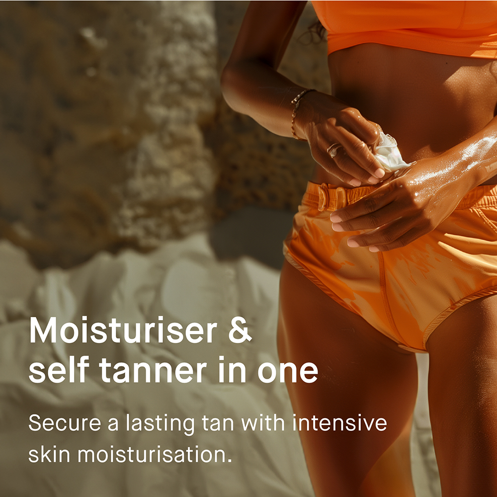 EVY TECHNOLOGY Self Tan Spuma Autobronzanta Light/Medium - Bronz Natural si Stralucire Antioxidanta Fara Radiatii UV