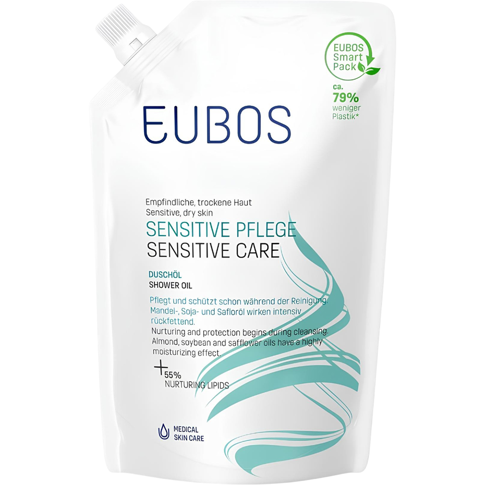EUBOS Sensitive Care Shower Oil ulei de dus - hidratare si protectie, 400 ml
