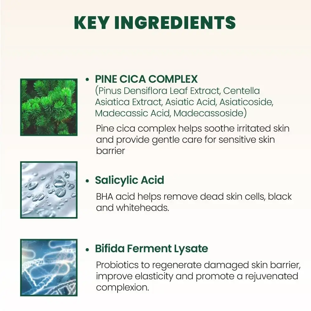KSECRET Seoul 1988 Spuma de Curatare Pine Cica - Curatare Profunda si Calmanta anti-acnee cu Probiotice, 150 ml