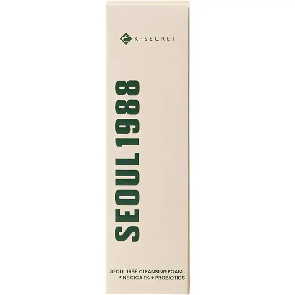 KSECRET Seoul 1988 Spuma de Curatare Pine Cica - Curatare Profunda si Calmanta anti-acnee cu Probiotice, 150 ml