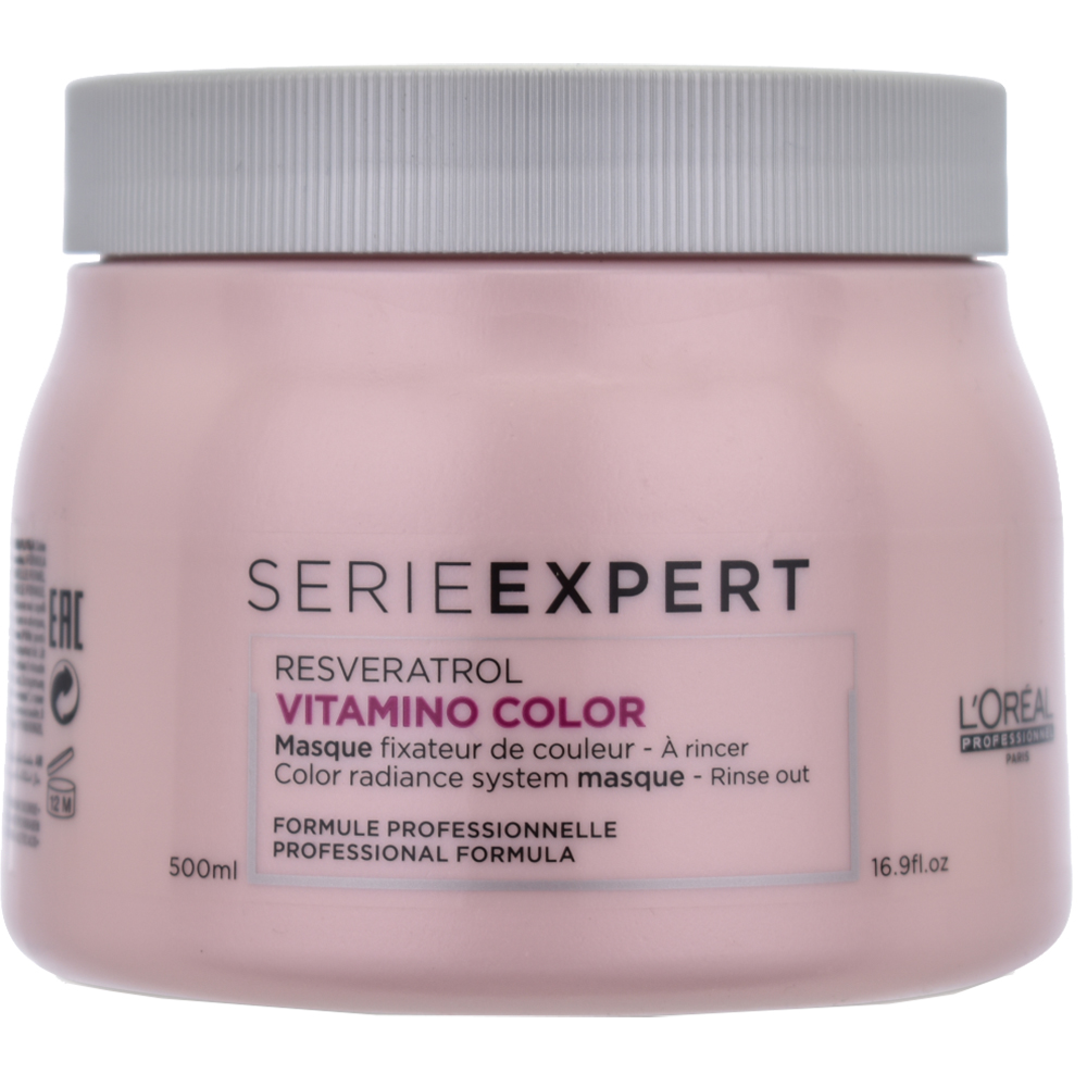 Serie Expert Vitamino Color Resveratrol Masca de Par Femei 500 ml