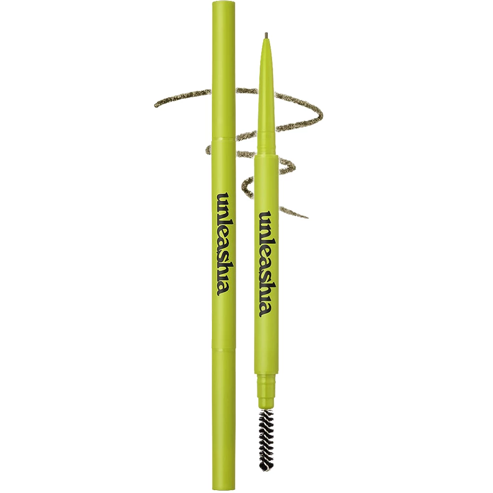 UNLEASHIA Shaper Defining Eyebrow Pencil creion de sprancene No. 1 Oatmeal Brown - precizie si rezistenta, 0.25 gr