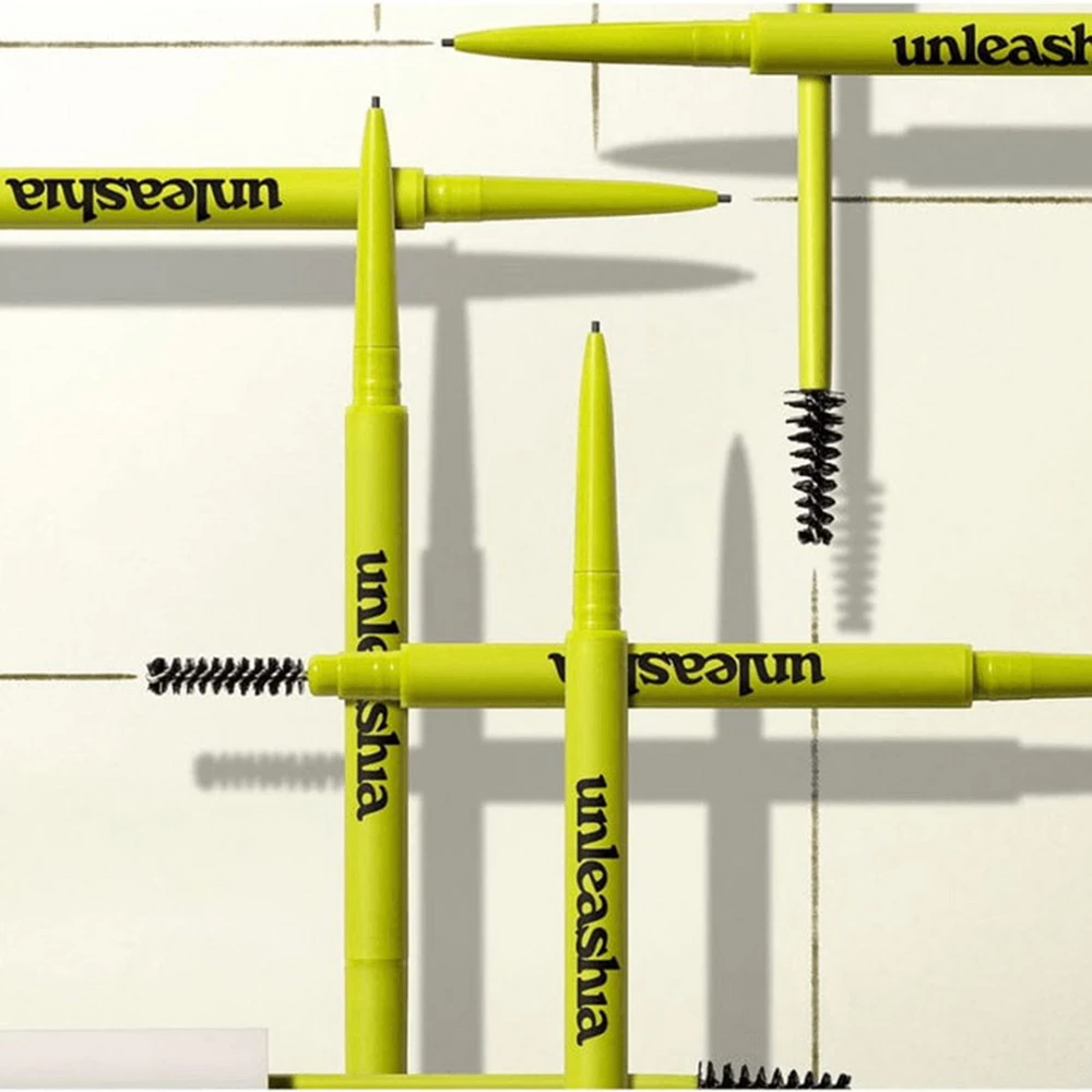 UNLEASHIA Shaper Defining Eyebrow Pencil creion de sprancene No. 1 Oatmeal Brown - precizie si rezistenta, 0.25 gr