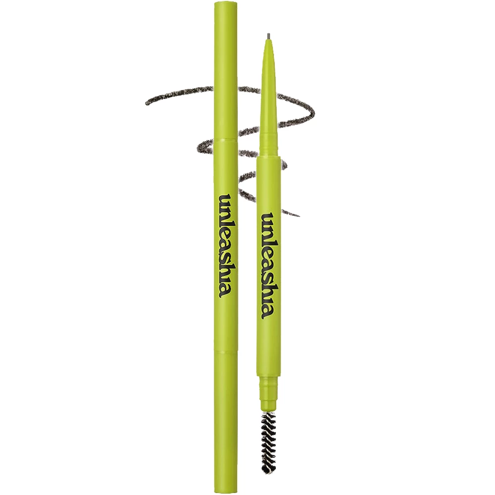 UNLEASHIA Shaper Defining Eyebrow Pencil Creion de sprancene No. 3 Taupe Gray - precizie si rezistenta, 0.25 gr